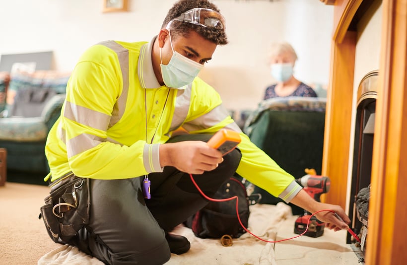 Electrician providing retirement and aged care facility maintenance